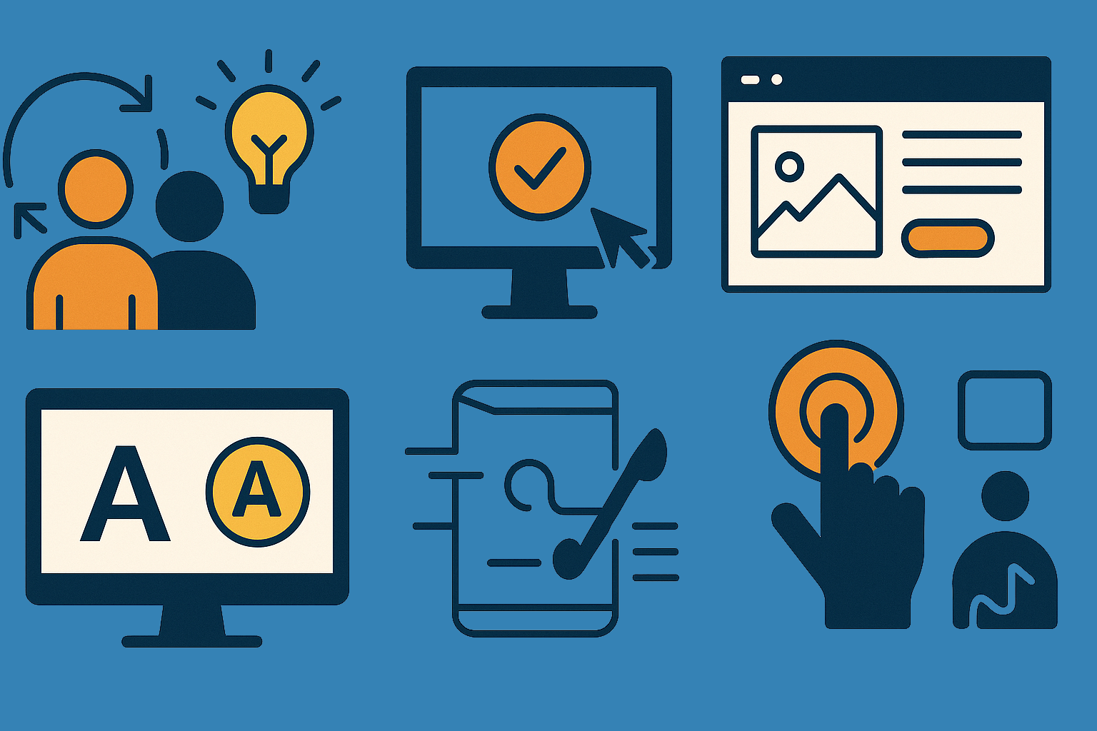 various icons that represent frameworks